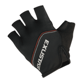 Guantes Ciclismo Exustar DC S/velcro Negro Reflectivo
